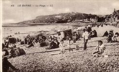 CPA Le Havre La Plage Enfants
