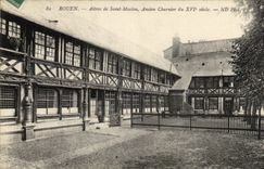 CPA Rouen Aitres de Saint Maclou Old Mass grave of 16th