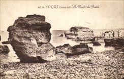 CPA Yport La Roch Of Spleen