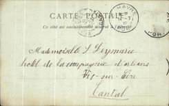 CPA Havre La Notre Dame Vault of the Floods