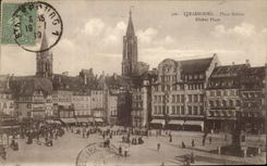 CPA Strasbourg Places Kleber