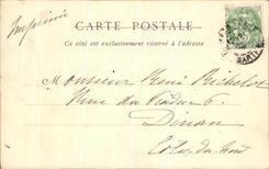 CPA Mans House known as of the Berangere Queen