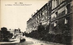 CPA Blois Le Chateau Profile de la Facade Francois 1er