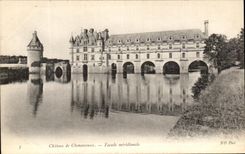Ataque frontal de CPA Castle De Chenonceaux Meridionole