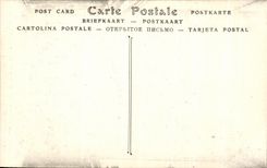 El castillo de CPA de la puerta de Amboise del viejo juego de la palma o de Charles VIII era herido
