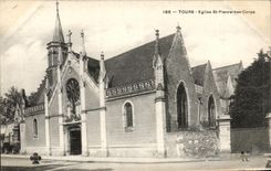 CPA Tours Church St Pierre Of the Bodies