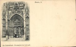CPA Rouen La Cathedral Gate Of the Calend