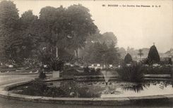 CPA Rouen the Botanical garden