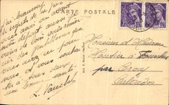 CPA Angerville Orcher the Church