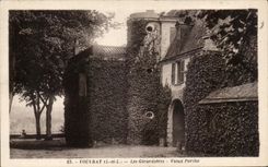 CPA Vouvray Girardieres old Porch