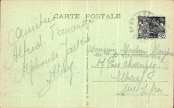 CPA Deauville La Plage Fleurie Boulevard Eugene Cornuche et les Tennis