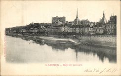 CPA Saumur Quai De Limoges