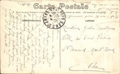 CPA Blois La Chateau L'Attique Gargouilles