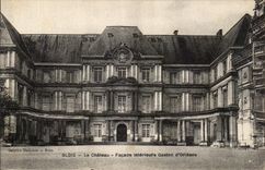 CPA Blois La Chateau Facade Interleure Gaston d'Orleans