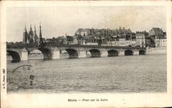 CPA Blois Pont sur la Loire