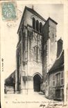 CPA Tour Des Gros Saints Et Porche Eglise De St Aignan