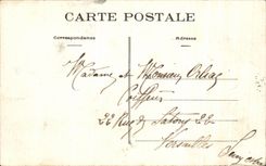 Calle del nacional del La de Amand Montrond del santo de CPA