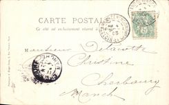 Avenida de Amand Montrond del santo de CPA del puente grande