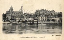 CPA Saint Aignan Sur Cher Vue Generale