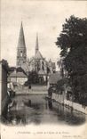 CPA Vendome Abside De l'Eglise De La Trinite