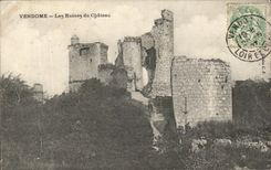 CPA Vendome Les Ruines du Chateau