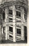 CPA Chambord Le chateau Le Grand Escalier