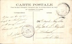 CPA Arville Entree de la Commanderie