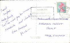 CPSM Morlaix House of the Queen Anne Cornic Treguier Viaduct