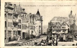 CPA Morlaix Old women Houses the bridge Of Pivot Et La Turn of Money