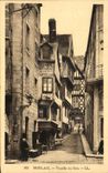 CPA Morlaix Alley with its Hotel Restoring With the Little Red Riding Hood