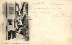 CPA Morlaix La Alley with the sound