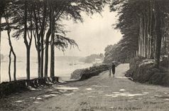 CPA Morlaix the Bottom of the River