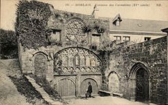 CPA Morlaix Fountain of the Carmelite nuns