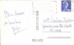 CPSM Morlaix House of the Queen Anne