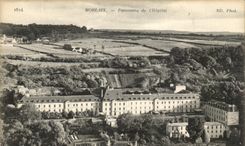 CPA Morlaix Panorama Of the Hospital