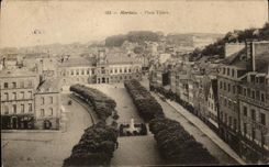 CPA Morlaix Places Thiers