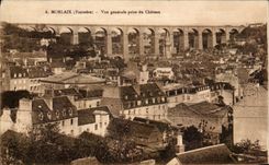 CPA Morlaix View Taken Of the Castle