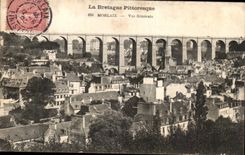 CPA Picturesque Brittany Morlaix View