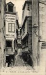 CPA Morlaix La Alley with its Hotel Restoring Red Hood