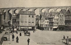 CPA Morlaix Places of Viarmes