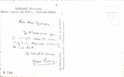 CPSM Morlaix Old woman house of the Place of the Markets