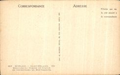 CPA Morlaix Saint Melaine Stoup Of the Porch And Statue Of Our Lady Of Good Help