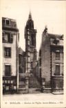 CPA Morlaix Bell-tower of the Church Sainte Melaine