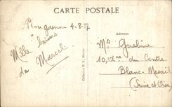 CPA Morlaix La Places and the Town hall Taken of the Viaduct