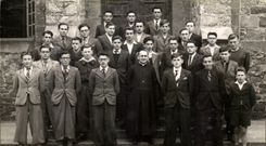 Real photo Morlaix 1st 1944 1945 Pierre Paquignon