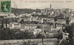 CPA Morlaix View of the District Saint Martin