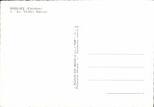 CPsM Morlaix Old Houses