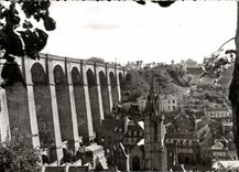 CPSM School Our Lady of Lourdes Morlaix Seen On the City