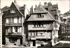 CPSM Morlaix Vieille house Places Markets