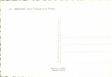 CPSM Morlaix Qual Treguier and the Viaduct Boat